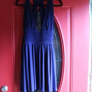 Express Halter Midi Dress